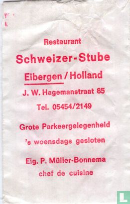 [Geen] Restaurant Schweizer Stube - Afbeelding 2
