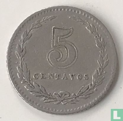 Argentinen 5 Centavo 1920 - Bild 2