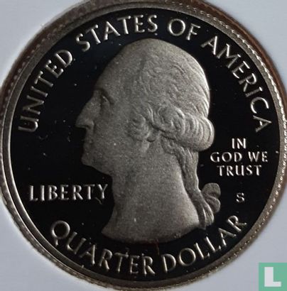 États-Unis ¼ dollar 2010 (BE - cuivre recouvert de cuivre-nickel) "Yosemite national park - California" - Image 2