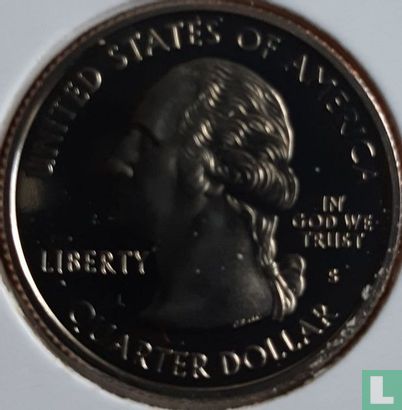 États-Unis ¼ dollar 2002 (BE - cuivre recouvert de cuivre-nickel) "Tennessee" - Image 2