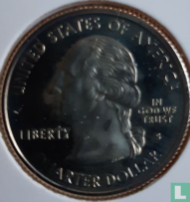 États-Unis ¼ dollar 2000 (BE - cuivre recouvert de cuivre-nickel) "Virginia" - Image 2