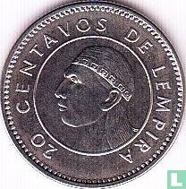 Honduras 20 centavos 2007 - Image 2