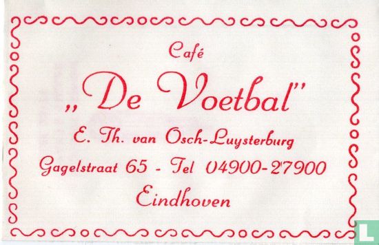 Café "De Voetbal"  - Image 1