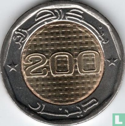 Algeria 200 dinars AH1442 (2021) - Image 2