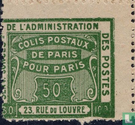 Postpakete von Paris nach Paris
