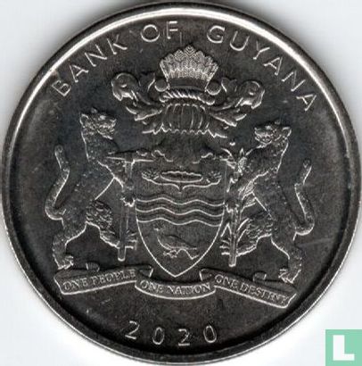 Guyane 100 dollars 2020 "50 years of the Republic" - Image 1