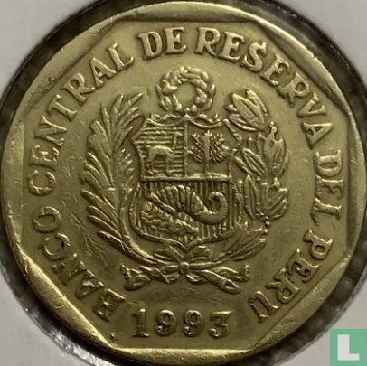 Pérou 20 céntimos 1993 (type 1) - Image 1