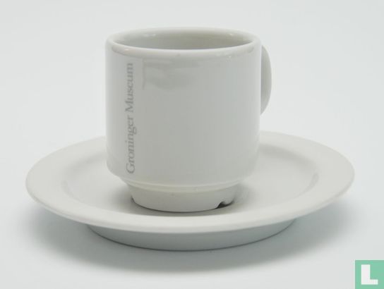 Kaffeetasse und Untertasse - Sonja 305 - Dekor Groninger Museum - Bild 1