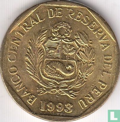 Peru 10 céntimos 1993 (type 1) - Image 1