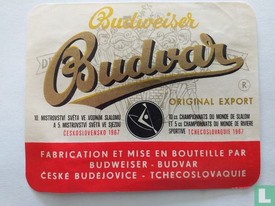 Budweiser Budvar Original export 