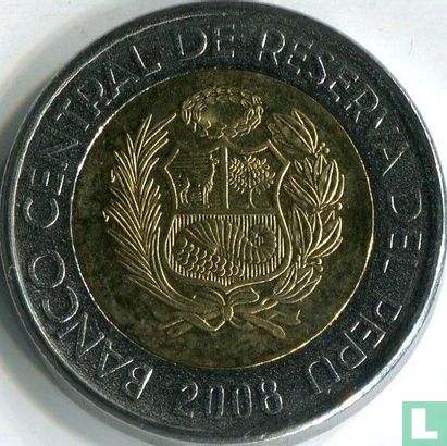 Peru 5 nuevos soles 2008 - Image 1