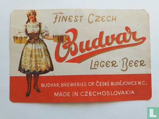 Budvar lager beer