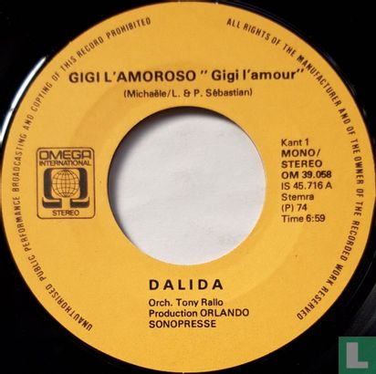 Gigi L'Amoroso "Gigi L'Amour" - Image 3