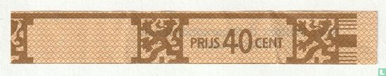 Prijs 40 cent - N.V. Willem II Sigarenfabrieken. Valkenswaard - Afbeelding 1