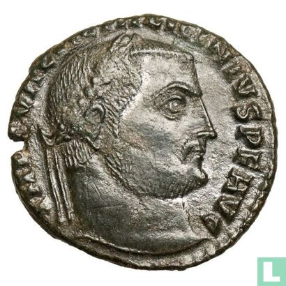 Römisches Reich, AE3 Follis, 311-312 n. Chr., Licinius (Cyzicus - E) - Bild 1