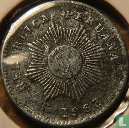 Pérou 1 centavo 1963 - Image 1