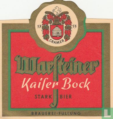 Warsteiner Kaiser Bock