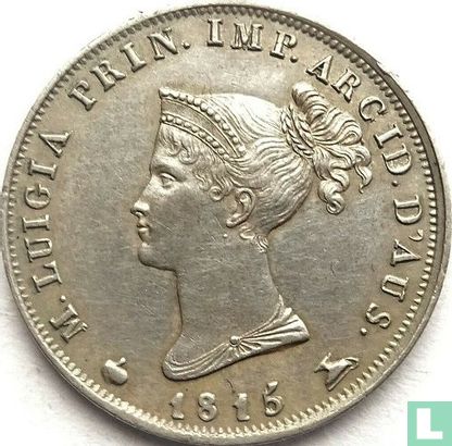 Parma 10 soldi 1815 - Afbeelding 1