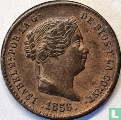 Spanje 5 centimos 1856 - Afbeelding 1