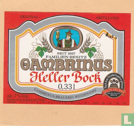 Gambrinus Heller Bock
