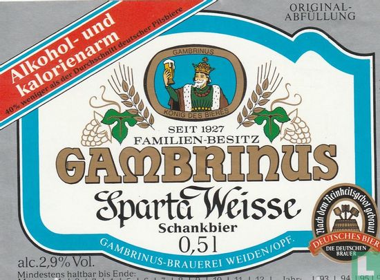 Gambrinus Sparta Weisse