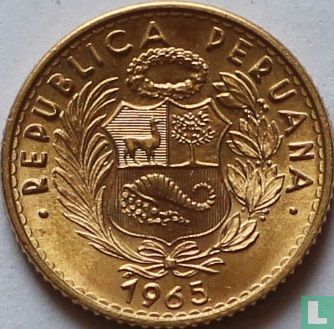 Peru 10 soles oro 1965 - Afbeelding 1