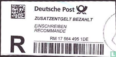 Deutsche Post aangetekend 
