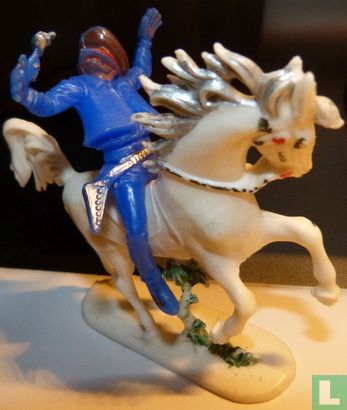 Robber hit on horseback (blue) - Image 3