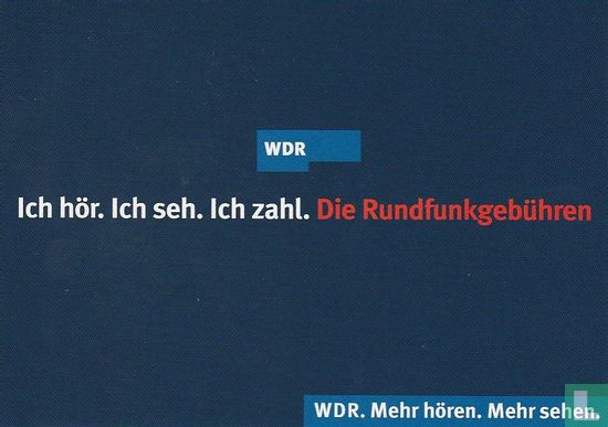 WDR / GEZ "Ich hör"  - Afbeelding 2