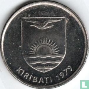 Kiribati 5 cents 1979 (acier recouvert de cuivre-nickel) - Image 1