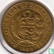 Peru 5 Centavo 1968 - Bild 1