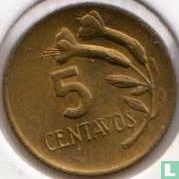 Peru 5 centavos 1968 - Image 2