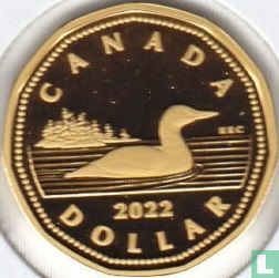 Canada 1 dollar 2022 (BE) - Image 1