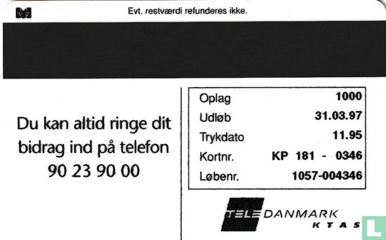 Dansk Röde Kors Julen 1995 - Bild 2
