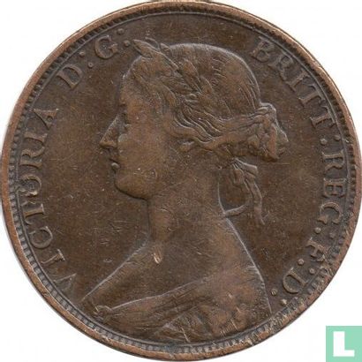 Vereinigtes Königreich ½ Penny 1872 - Bild 2