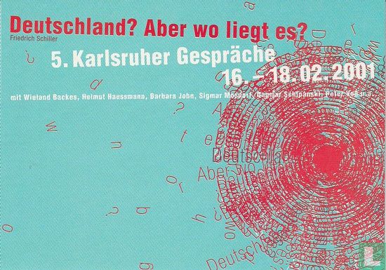 5. Karlsruher Gespräche 2001 - Afbeelding 1