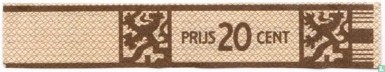 Prijs 20 cent - (Achterop: N.V. Senator Sigarenfabr. Eindhoven K.L.)  - Bild 1