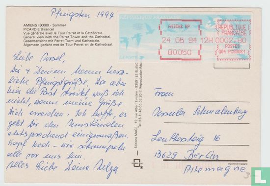 France Somme Amiens carte postale Postcard - Bild 2