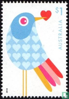 Greeting stamp