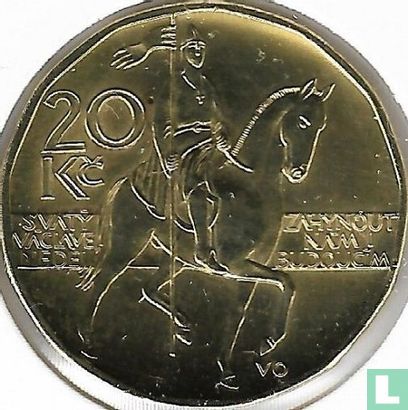 République tchèque 20 korun 2020 - Image 2