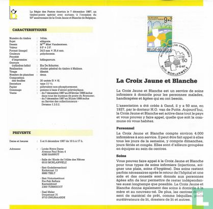 Croix jaune et blanche belge - Image 2