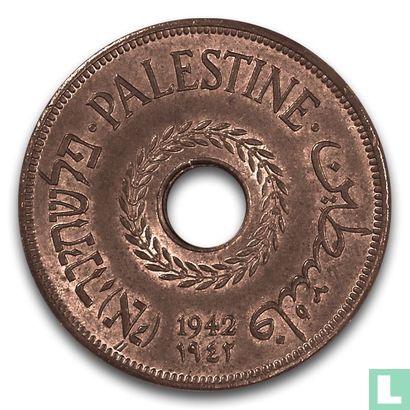 Palestine 20 mils 1942 - Image 1