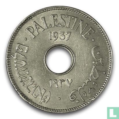 Palestine 10 mils 1937 - Image 1