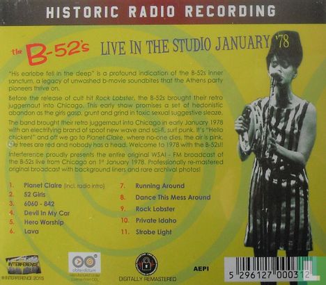 Live in the Studio January '78 - Afbeelding 2