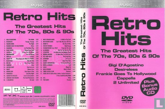 Retro Hits - The Greatest Hits of the 70s, 80s & 90s, Rhythm & Blues - Afbeelding 1