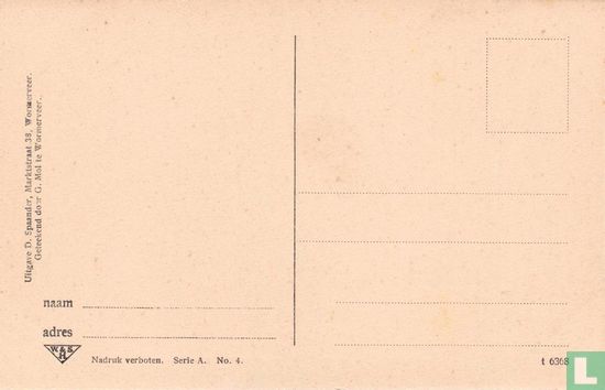 04. Meelmolen "De Ruiter" te Zaandam - Westzijde Gesloopt in 1864 - Afbeelding 2
