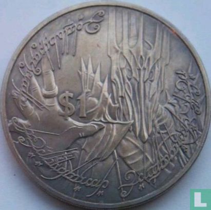 Nieuw-Zeeland 1 dollar 2003 "Lord of the Rings - Sauron" - Afbeelding 2