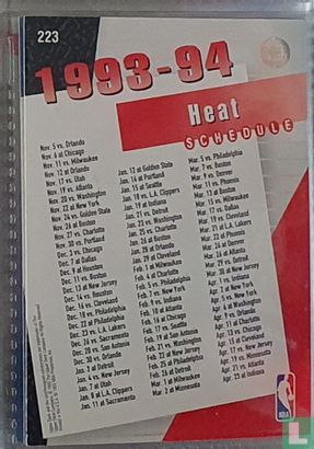 1993-94 Heat Schedule - Afbeelding 2