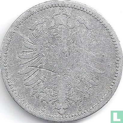 Empire allemand 20 pfennig 1874 (C) - Image 2