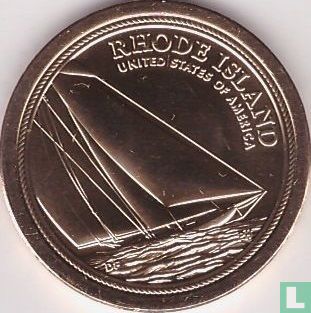 États-Unis 1 dollar 2022 (D) "Rhode Island" - Image 1